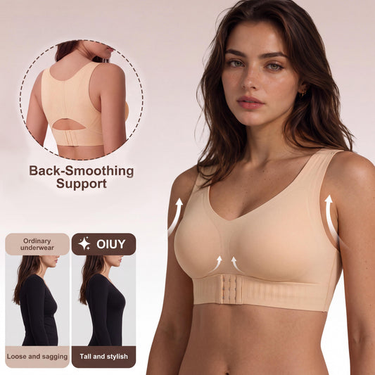 OIUY | Leopard Jelly Bra, Wireless Seamless Bra, Natural Lift Push Up Effect, Ultra Soft Second Skin Comfort